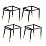 4PC STEEL DINING CHAIR LEGS
