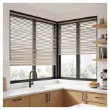 2 - 58X64 CORDLESS VINYL BLINDS