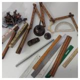 FOLDING RULERS, OILERS & MORE