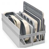CARAWAY BAKEWARE FABRIC STORAGE RACKS