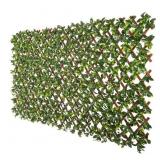 72X36 EXPANDABLE FAUX GARDENIA LEAF GARDEN TRELLIS