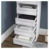 21" OPEN SHELF CLOSET STORAGE TOWER