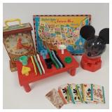VINTAGE TOYS & PUZZLE MAP