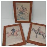 11X14 REMINGTON WESTERN PRINTS