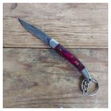 DAMASCUS STEEL POCKET KNIFE