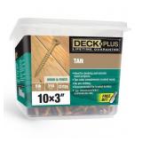 10X3 WOOD TO WOOD DECK SCREWS