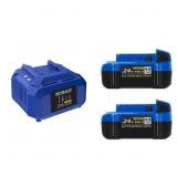 2PK KOBALT 24V BATTERIES & CHARGER