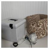FILE BOX, STORAGE & CLAMP LIGHT