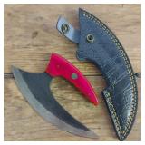 DAMASCUS STEEL ULU KNIFE