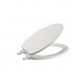 ELONGATED WOODEN TOILET SEAT