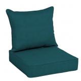 25X25 2PC DEEP SEAT PATIO CHAIR CUSHIONS