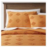 QUEEN TUFTED DIAMOND DUVET COVER