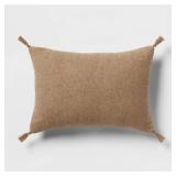 20X14 OBLONG TWEED THROW PILLOW