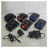 6 - 20V & 21V BATTERIES