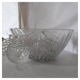 MID-CENTURY PUNCH BOWL SET