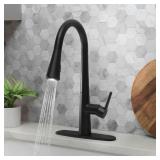 PAIR SINGLE HANDLE DECK MOUNT FAUCETS