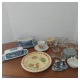VINTAGE GLASS & PORCELAIN