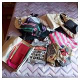 VINTAGE CLOTHING & PURSES