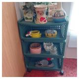 STORAGE BIN & POTS