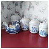 KITCHEN CANISTERS & CHICKEN