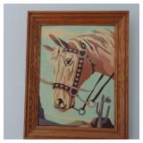 PAIR HORSE PAINT BY NUMBERS
