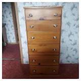 TALL HIGHBOY PINE DRESSER