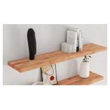 24X12 SOLID BUTCHER BLOCK SHELF