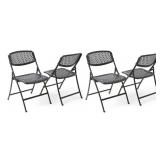 4PK FOLDING CHAIRS