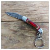 DAMASCUS STEEL POCKET KNIFE