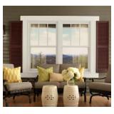 4PK 12X59 OPEN LOUVERED SHUTTERS