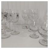 LARGE LOT GLASSWARE