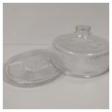 VINTAGE 10IN COVERED CAKE PLATE