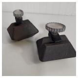 WEIGHTED PIPE CLAMPS
