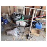 Wheelbarrow & contents