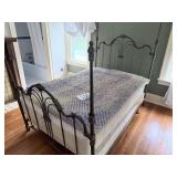 Full size metal bed