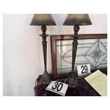 Pair of table lamps