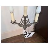 Metal table lamp 36'