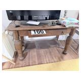 Oak library table