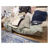 Sofa & pillows