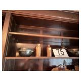 Contenst of bookshelves