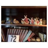 More contents of bookshelves