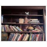 Contents of bookshelves
