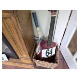 Child's guitar: Fist Act & tennis racket