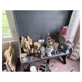 High back chair w/ith the contents