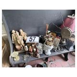 Misc china, glasswar, morter & pestal