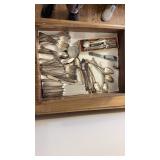 Silver plate flatware