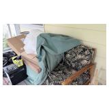 Screened porch contents