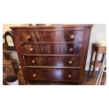Oak 4-drawer dresser