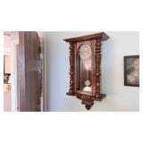 Wall hanging clock