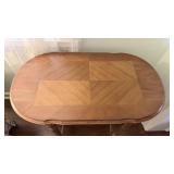 Oval table